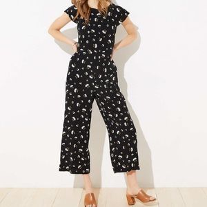 Loft Tall Size 4 Lily Tie Back Jumpsuit